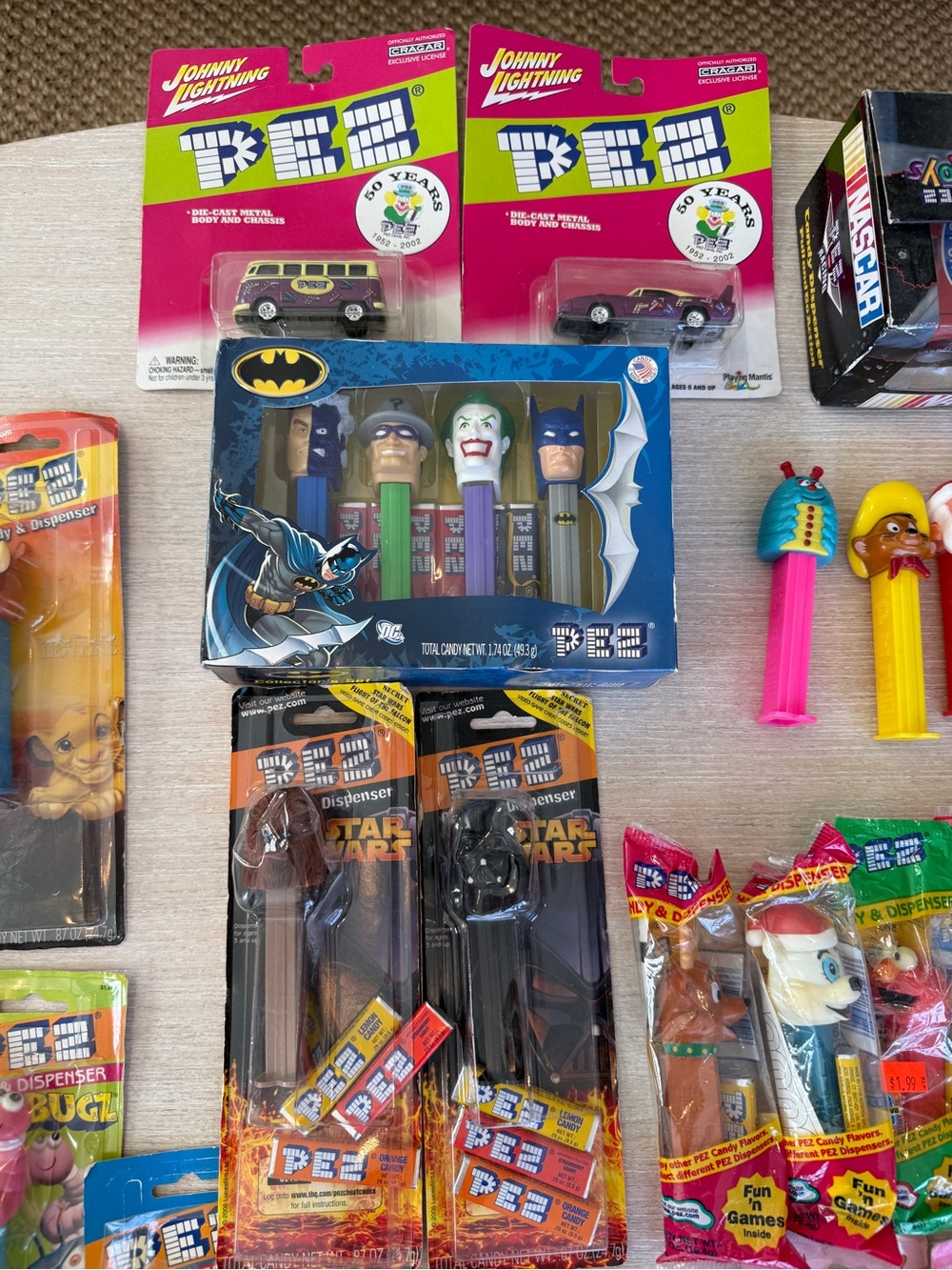 Large Lot of Vintage Pez Dispensers Sealed - Picture 3 of 12